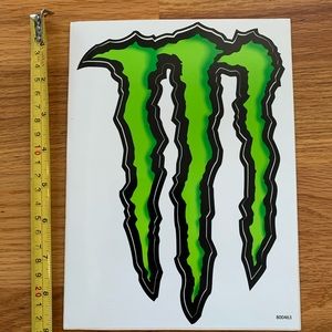 Monster Jamie Anderson decal sticker logo Surf skate snow snowboarding ski